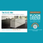 Event flyer for Design After Hours: The B.A.D. Mix at Floor Center of Tampa Bay, June 5 2025